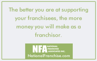 Developing a Franchise Support System